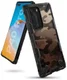 Ringke Fusion X Huawei P40 Pro Hoesje met Camo Design Zwart afbeelding 1