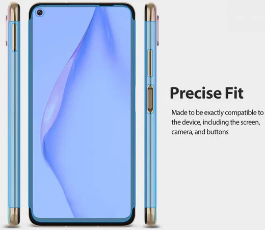 Ringke Dual Easy Wing Huawei P40 Lite Screenprotector (Duo Pack) afbeelding 6
