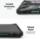 Ringke Fusion X OnePlus 8 Hoesje Transparant / Groen afbeelding 4