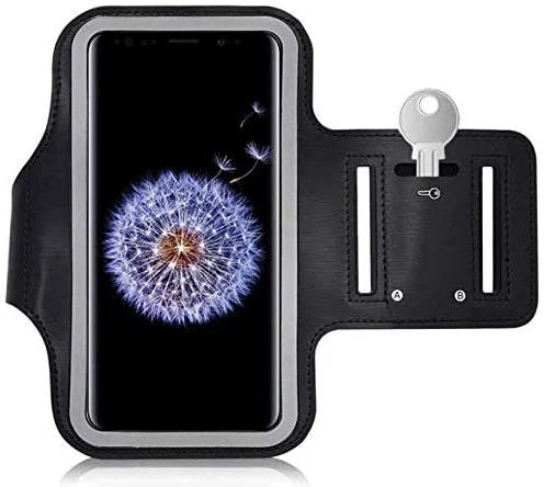 Universele Sportarmband Hoesje voor het Hardlopen 5.5 Inch Zwart afbeelding 1