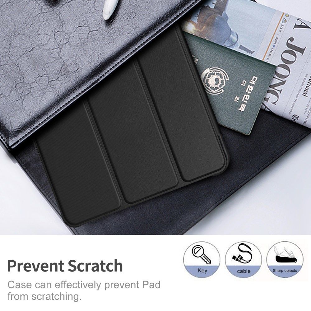 Apple iPad Pro 11 (2018/2020/2021) Hoes Tri-Fold Book Case Zwart afbeelding 11