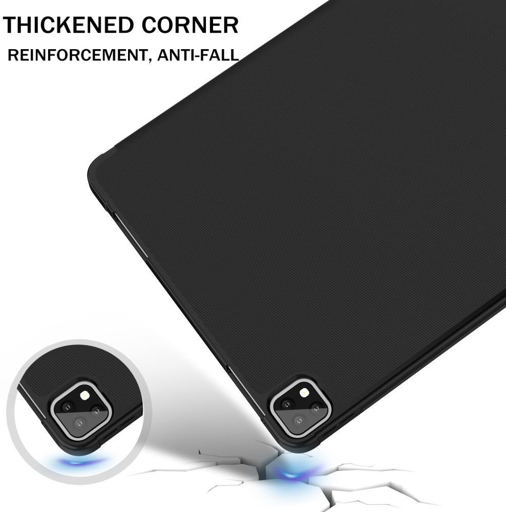 Apple iPad Pro 11 (2018/2020/2021) Hoes Tri-Fold Book Case Zwart afbeelding 12