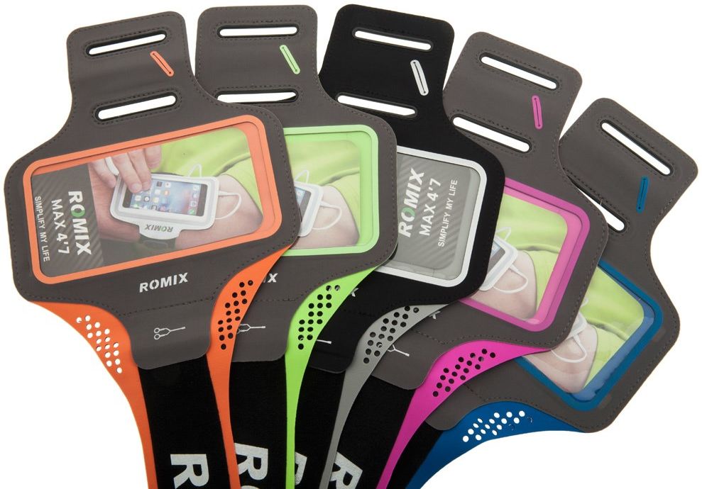 Luxe Sportarmband Universeel Hoesje voor het Hardlopen 5.5 inch Zwart afbeelding 14