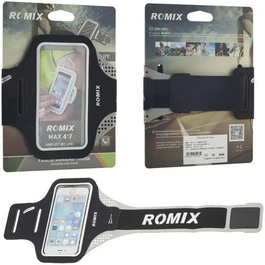 Luxe Sportarmband Universeel Hoesje voor het Hardlopen 5.5 inch Zwart afbeelding 9
