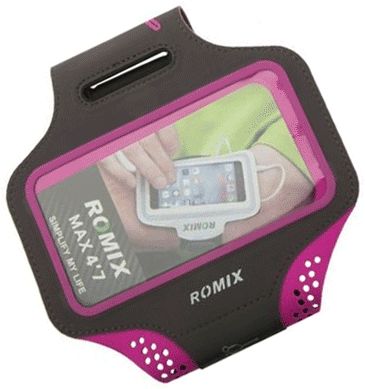 Luxe Sportarmband Universeel Hoesje voor het Hardlopen 5.5 inch Roze afbeelding 2