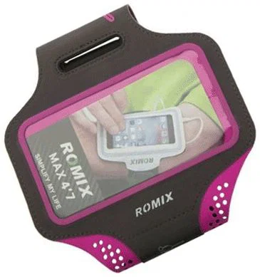 Luxe Sportarmband Universeel Hoesje voor het Hardlopen 5.5 inch Roze afbeelding 2