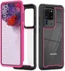 Samsung Galaxy S20 Ultra Hybride Bumper Hoesje Roze afbeelding 1