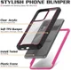 Samsung Galaxy S20 Ultra Hybride Bumper Hoesje Roze afbeelding 3