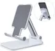 Verstelbare Aluminium Houder Telefoon/Smartphone/iPhone Wit