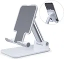 Verstelbare Aluminium Houder Telefoon/Smartphone/iPhone Wit