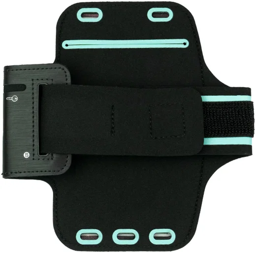 Extra Stevige Universele Sportarmband tot en met 5.5 Inch Zwart afbeelding 2
