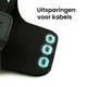 Extra Stevige Universele Sportarmband tot en met 5.5 Inch Zwart afbeelding 4