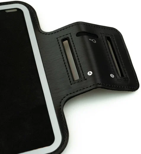 Extra Stevige Universele Sportarmband tot en met 5.5 Inch Zwart afbeelding 5