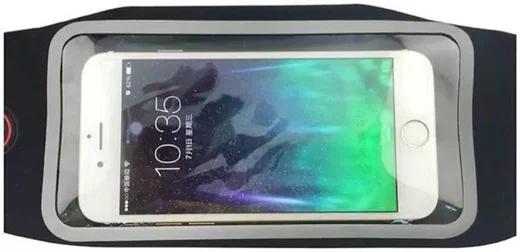 Universele Sportgordel voor je Telefoon 4.7 Inch Zwart afbeelding 2