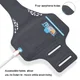 Sportarmband Universeel Hoesje voor het Hardlopen 5.5 inch Zwart afbeelding 6