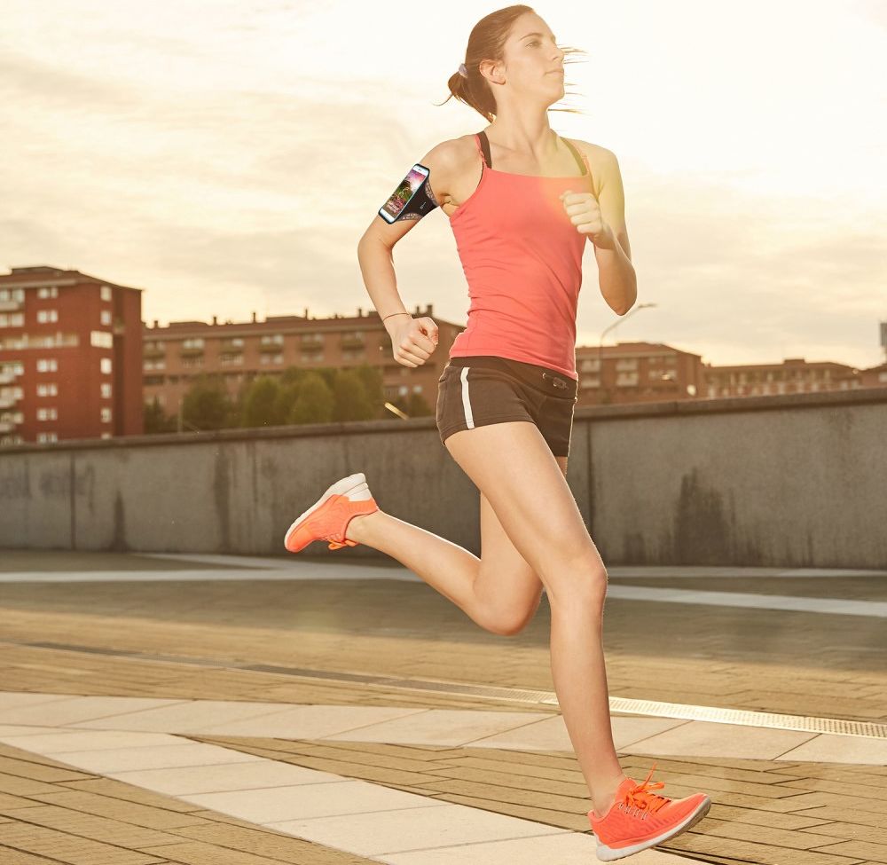 Sportarmband Universeel Hoesje voor het Hardlopen 5.5 inch Zwart afbeelding 7