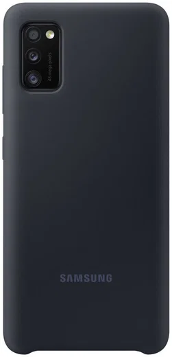 Origineel Samsung Galaxy A41 Hoesje Silicone Back Cover Zwart afbeelding 1