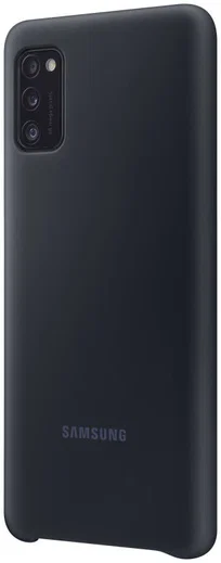 Origineel Samsung Galaxy A41 Hoesje Silicone Back Cover Zwart afbeelding 2