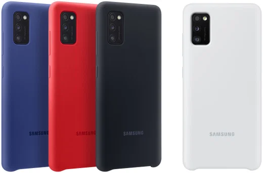 Origineel Samsung Galaxy A41 Hoesje Silicone Back Cover Rood afbeelding 6