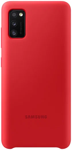 Origineel Samsung Galaxy A41 Hoesje Silicone Back Cover Rood afbeelding 1