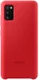Origineel Samsung Galaxy A41 Hoesje Silicone Back Cover Rood afbeelding 1