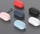 Stevig Samsung Galaxy Buds Siliconen Hoesje Blauw afbeelding 13