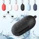 Stevig Samsung Galaxy Buds Siliconen Hoesje Blauw afbeelding 6