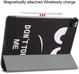 Apple iPad Pro 11 (2018/2020/2021) Tri-fold Hoes met Print Don't Touch afbeelding 4