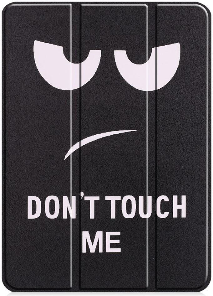 Apple iPad Pro 11 (2018/2020/2021) Tri-fold Hoes met Print Don't Touch afbeelding 2