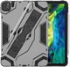 Apple iPad Pro 11 (2018/2020/2021) Shockproof Kickstand Hoes Zwart afbeelding 1