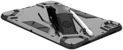 Apple iPad Pro 11 (2018/2020/2021) Shockproof Kickstand Hoes Zwart afbeelding 7