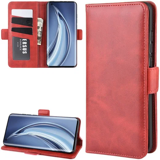 Xiaomi Mi 10 / Mi 10 Pro Stand Portemonnee Hoesje Rood afbeelding 6