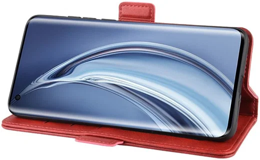 Xiaomi Mi 10 / Mi 10 Pro Stand Portemonnee Hoesje Rood afbeelding 3