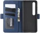 Xiaomi Mi 10 / Mi 10 Pro Stand Portemonnee Hoesje Blauw afbeelding 5
