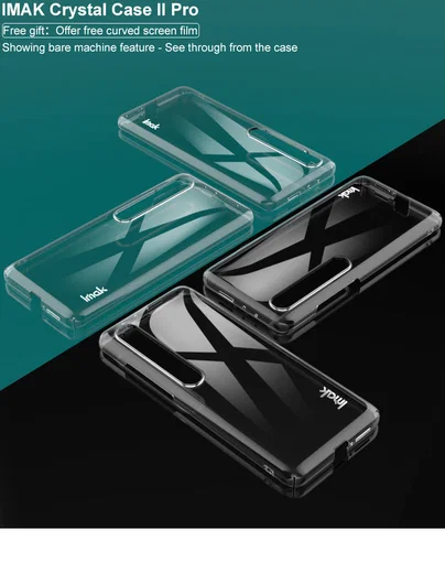 IMAK Crystal II Pro Xiaomi Mi 10 (Pro) Hoesje met Screenprotector afbeelding 14