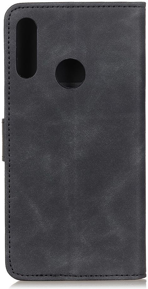Alcatel 1S 2020 / 3L 2020 Hoesje Retro Wallet Book Case Zwart afbeelding 4