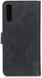 KHAZNEH Oppo Find X2 Hoesje Retro Wallet Book Case Zwart afbeelding 4