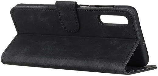 KHAZNEH Oppo Find X2 Hoesje Retro Wallet Book Case Zwart afbeelding 7