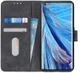 KHAZNEH Oppo Find X2 Hoesje Retro Wallet Book Case Zwart afbeelding 1