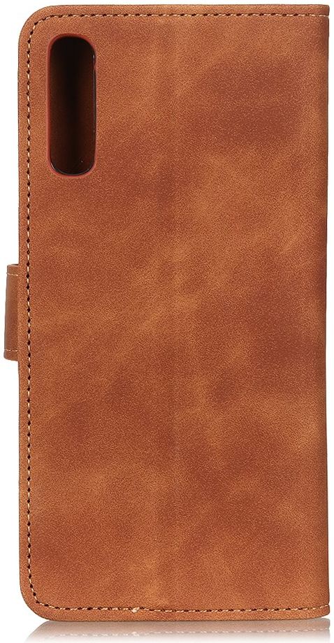 Oppo Find X2 Pro Hoesje Vintage Wallet Bruin afbeelding 4