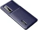 Oppo Find X2 Pro Hoesje Geborsteld Carbon Blauw afbeelding 1