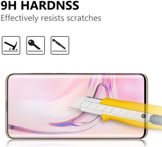 Xiaomi Mi 10/Pro Ultra Clear 3D Tempered Glass Screen Protector afbeelding 3