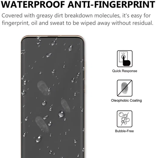 Xiaomi Mi 10/Pro Ultra Clear 3D Tempered Glass Screen Protector afbeelding 4