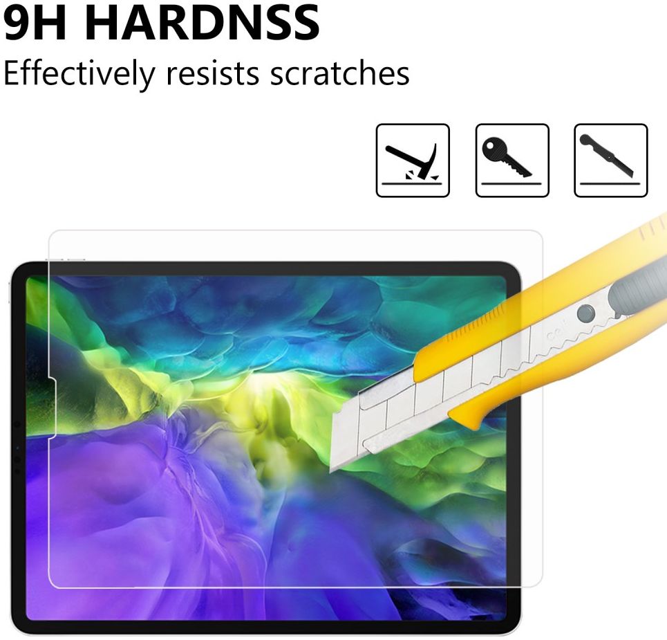 2.5D Arc Edge Apple iPad Pro 11 (2018/2020/2021) Screen Protector afbeelding 6
