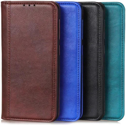 OnePlus 8 Hoesje Portemonnee Stand Wallet Case Zwart afbeelding 10
