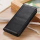 OnePlus 8 Hoesje Portemonnee Stand Wallet Case Zwart afbeelding 8