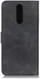 KHAZNEH OnePlus 8 Hoesje Retro Wallet Book Case Zwart afbeelding 4