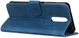 KHAZNEH OnePlus 8 Hoesje Retro Wallet Book Case Blauw afbeelding 7