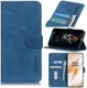 KHAZNEH OnePlus 8 Hoesje Retro Wallet Book Case Blauw afbeelding 10