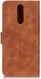 KHAZNEH OnePlus 8 Hoesje Retro Wallet Book Case Bruin afbeelding 4
